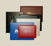 Turned Edge Diploma Covers